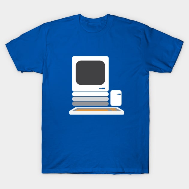 Simplistic Macintosh 128K T-Shirt by LegalEagleFeathers